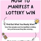 manifest winning the lottery